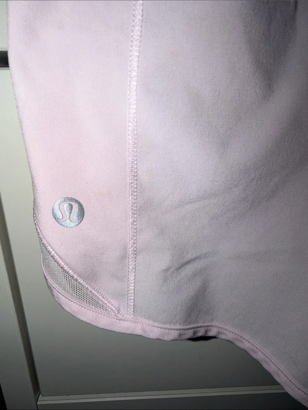 lululemon athletica Pale Pink Women's Athletic Running Shorts